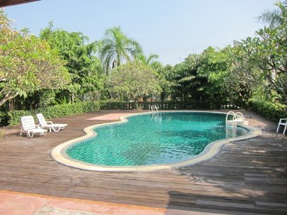 Swimming pool in club house